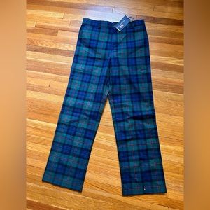 NWT Vineyard Vines boys plaid pants shorts size 14
